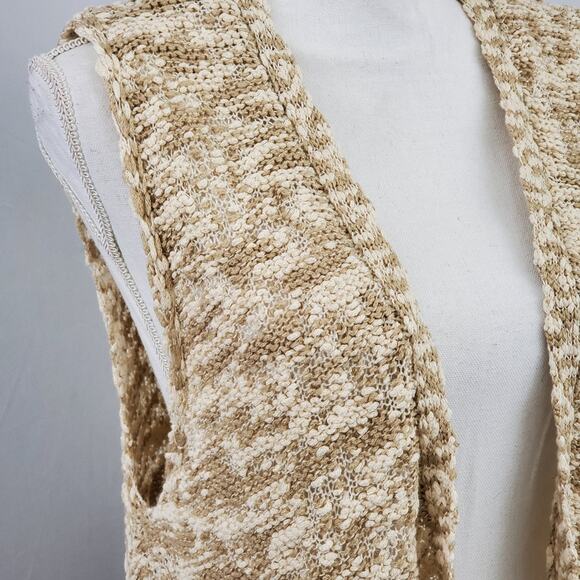 Olivia Sky Sleeveless Open Front Cardigan - Picture 3 of 8